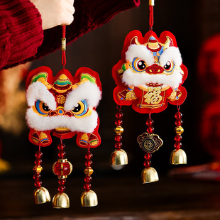 2025 New Year Year Year of the Snake Wind Bell Pendant Home Living Room Decoration New Year and Spring Festival Festive Decoration