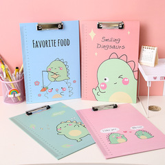 Cartoon A4 folder student exam writing pad creative small fresh office stationery board folder folder