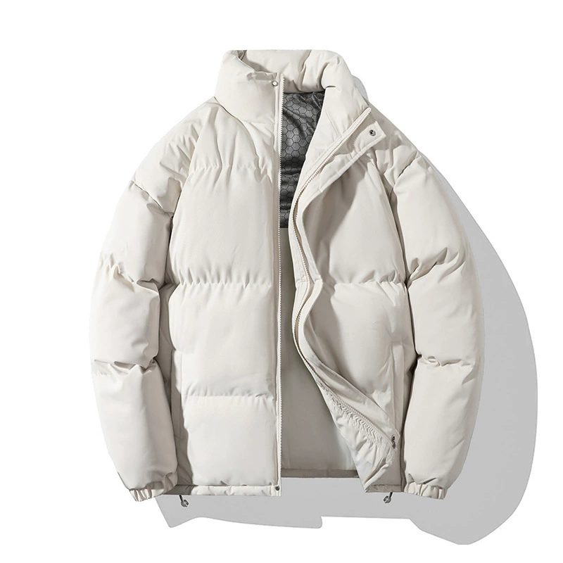 富线 Winter retro down jacket for men and women, for beloved, loose fit, increased thickness