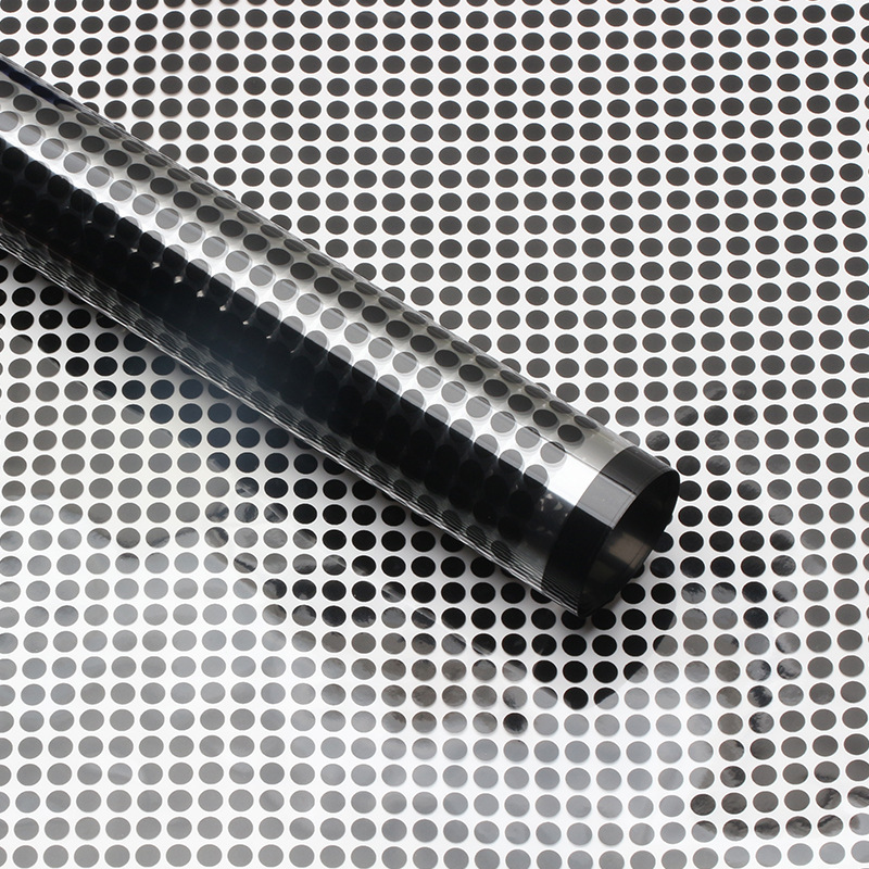 Huaxi bordes vidricola OPP punto de amor flor embalaje de papel de película de color flor florista ramo de flores