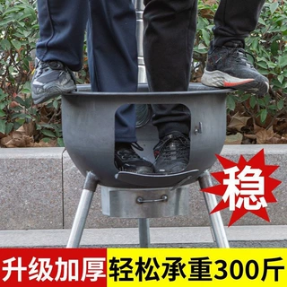 柴火炉灶新款加厚农村柴火灶节能户外便携可移动烧木柴家用大锅灶