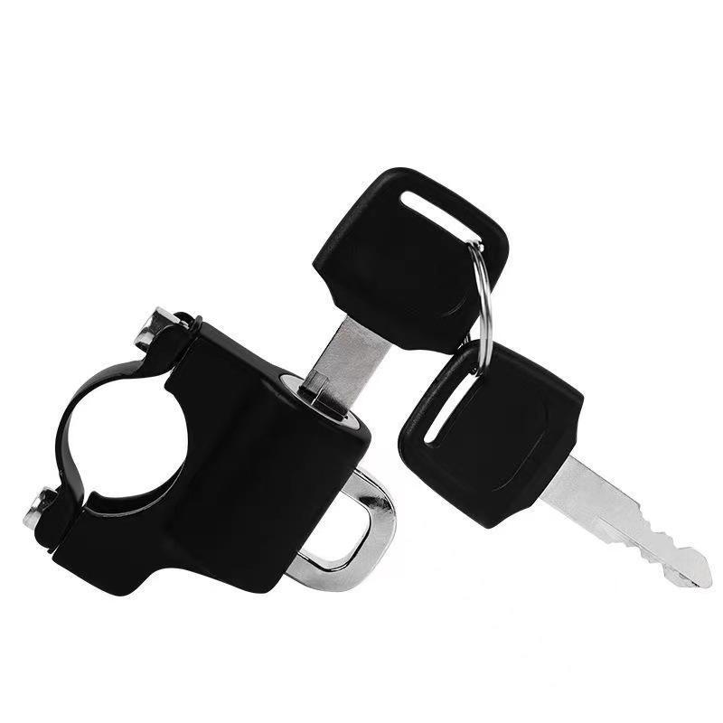 【Helmet Lock】 Hook Lock, Handlebar Mount for Motorcycles, Bicycles, Electric Vehicles, Helmet Lock, Hook Lock, Simple
