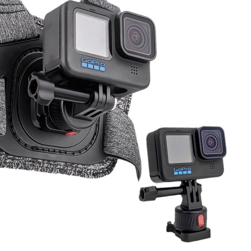 Venta caliente de comercio exterior, adecuado para gopro DJI, accesorios de adaptador de desmontaje rápido, clip de mochila, trípode, base magnética PTZ