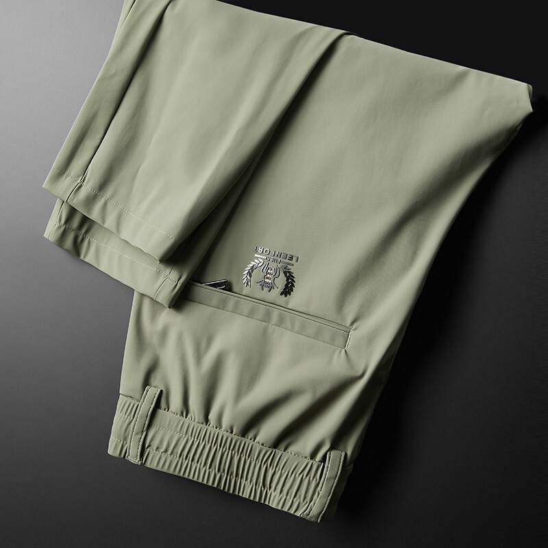 Men's Summer Thin Ice Silk Long Pants, Loose Straight-Leg 2026 New Quick-Dry Air-Conditioned Sports Casual Pants for Men Men's Summer Thin Ice Silk Long Pants, Loose Straight-Leg 2026 New Quick-Dry Air-Conditioned Sports Casual Pants for Men