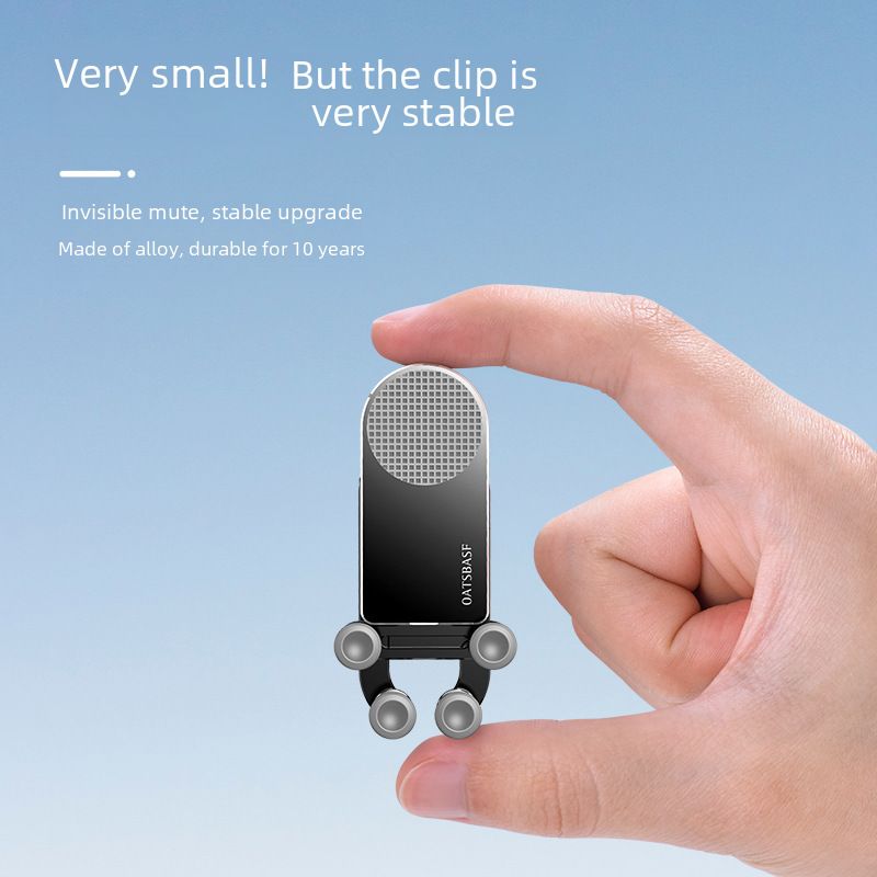 Car Mount Bracket Made of Alloy for Stability and Anti-Sway, Vent Mount Phone Holder Gift Wholesale