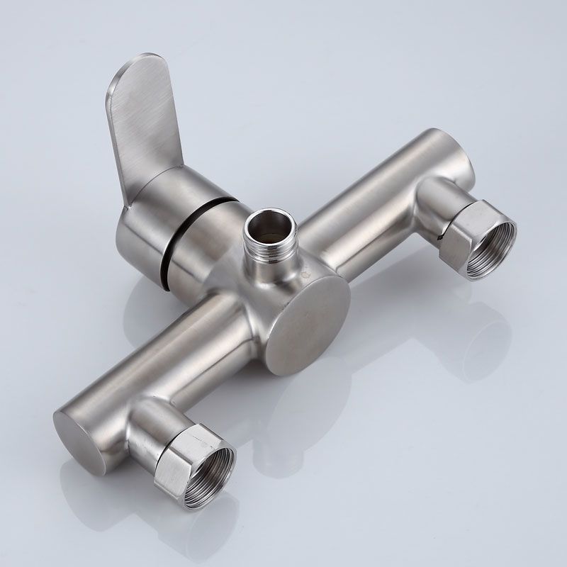 304 acero inoxidable baño escondido válvula mezcladora de agua baño conjunto de ducha calentador de agua de baño grifo frío y caliente