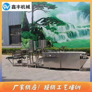 千张豆腐皮生产线 智能豆腐皮机厂家供应 自动泼脑压制扒皮