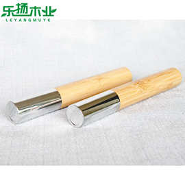厂家定制手工多功能天然竹筒实木圆竹通孔笔筒简约办公用品收纳桶