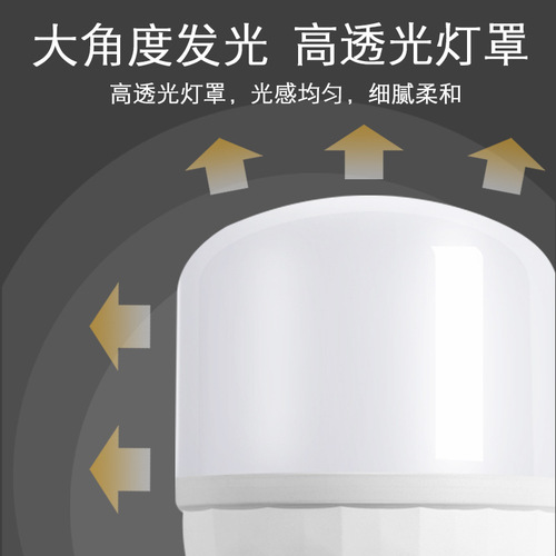 Wholesale Manufacturer LED Bulbs Constant Current High Quality B22 Socket White 3-in-1 Plastic Globe Bulb Energy-Saving Bulb