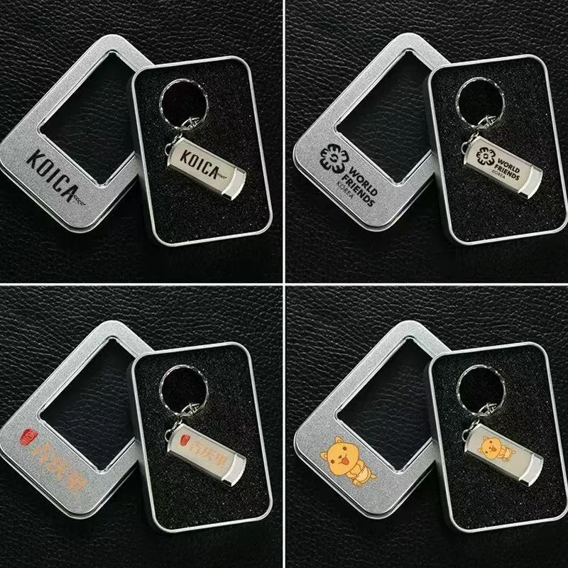 Металлическая USB-флешка, 8 ГБ, подарок на день рождения