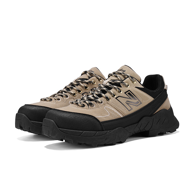 Giày sneaker unisex đế dày phong cách thể thao ngoài trời — 1888 Yến Mạch Nâu