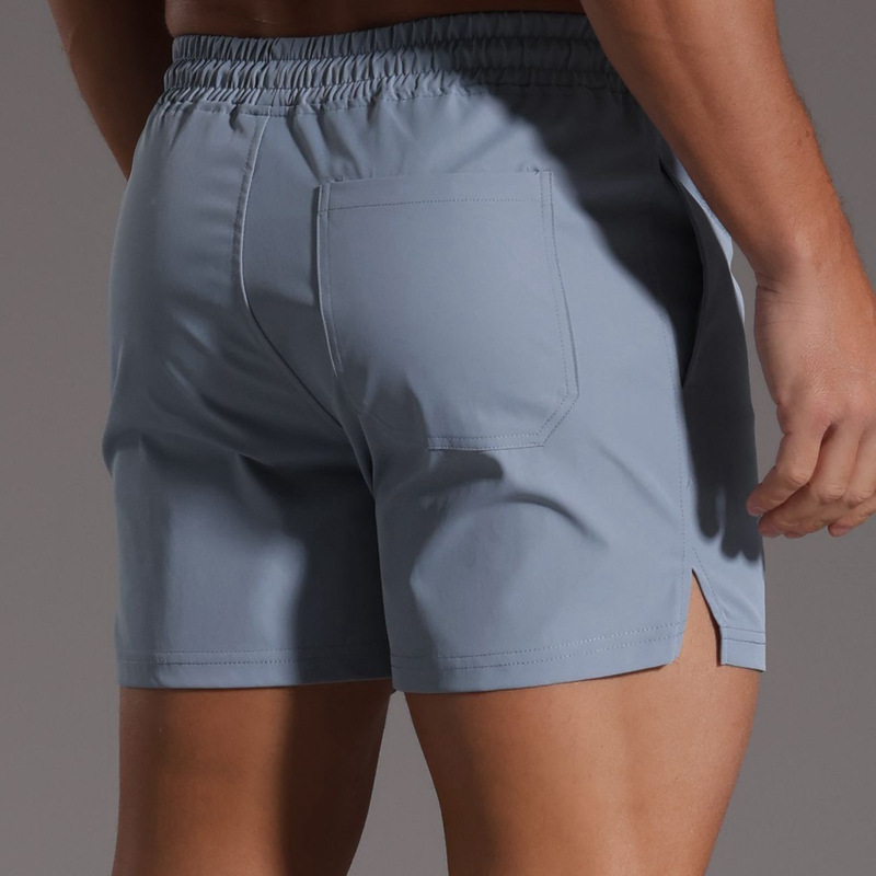 2026 Quick-Dry Shorts for Men, Sports Casual Fitness Knee-Length Shorts, Large Size American-Style Beach Shorts with Side Slits