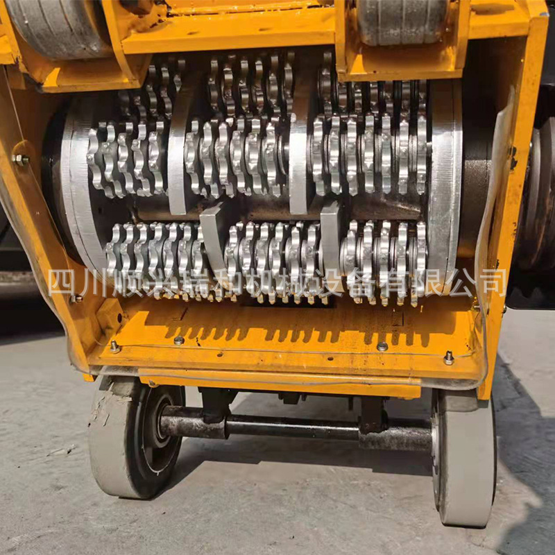 Máquina de fresado de hormigón pavimento asfáltico taladro de pelo auto-caminar piso interior máquina de dibujo de pelo diesel gasolina eléctrica