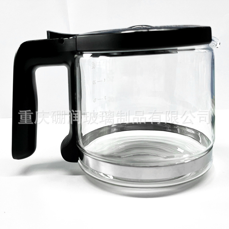Factory Custom High Borosilicate Glass Coffee Pot Replacement 5 Cups Boron Glass Coffee Pot Suitable for Mr.Coffee Machine