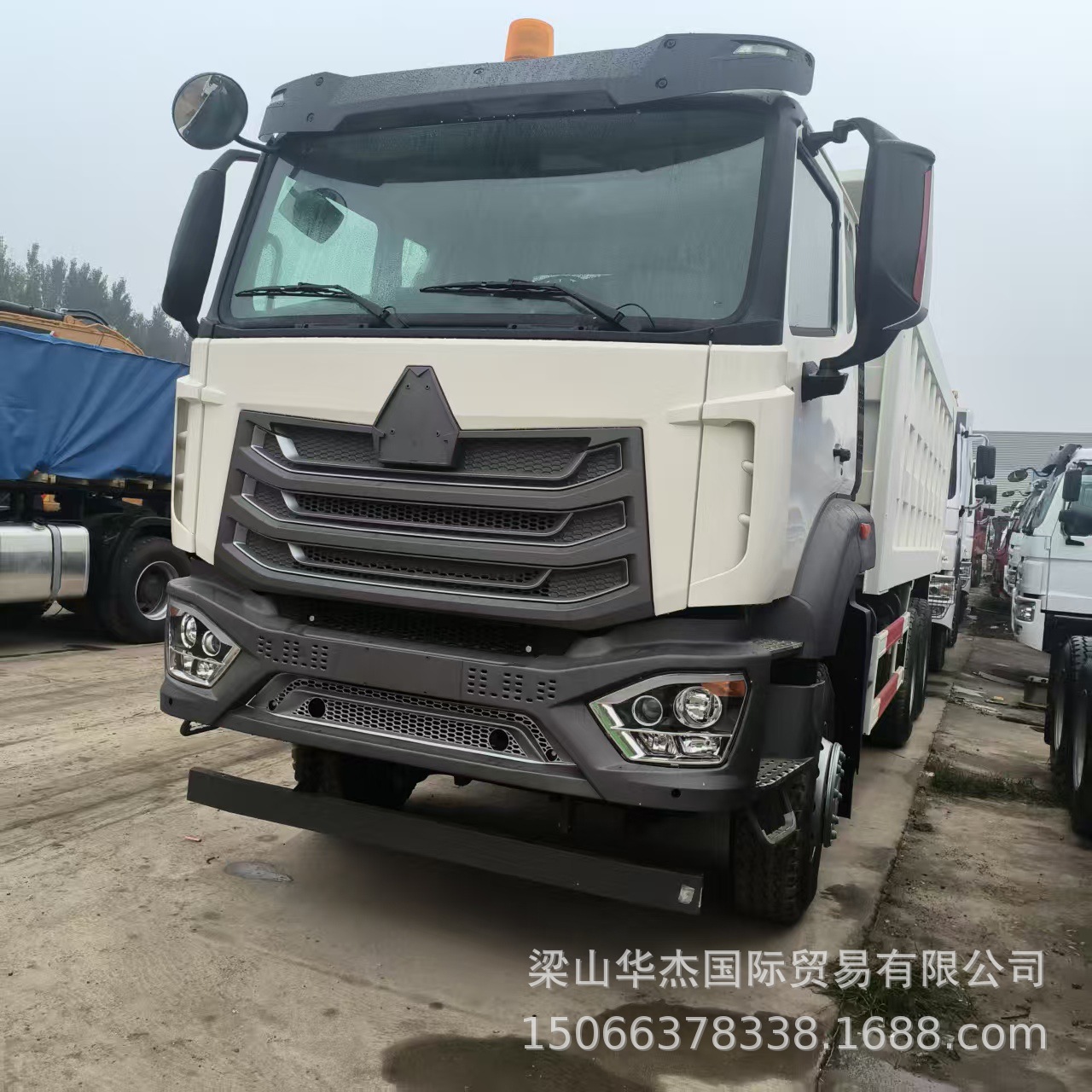 Cross-Border Export of Sinotruk Howonx Dump Truck 6X4 Dump Truck Howo371 Dump Truck