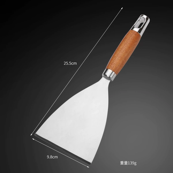 430 Red Sandalwood Handle B Triangle Scoop (Large)