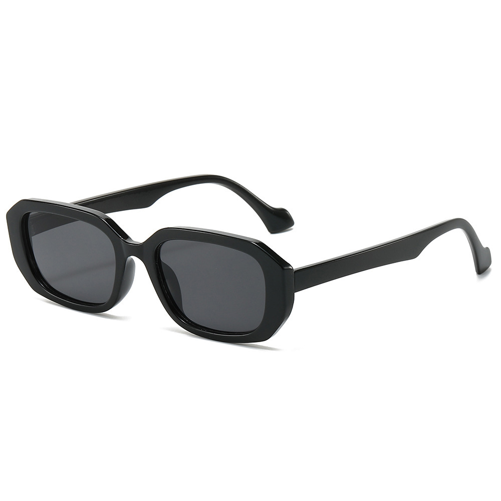 Gafas de sol rectangulares casuales retro de moda europea y americana Gafas de sol para exteriores para hombres y mujeres
