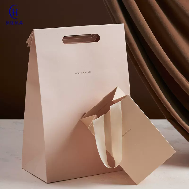 工厂定制纸袋珠宝ins风手提袋高档礼品袋企业服装店礼物袋印logo