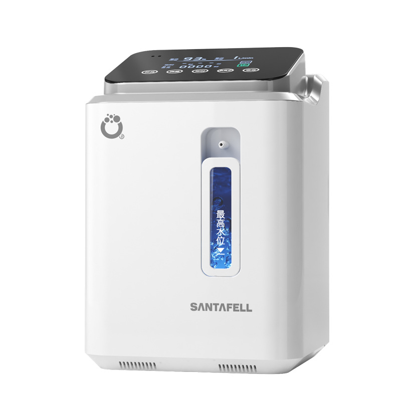 Shutanfu máquina de oxígeno de respiración ancianos máquina de oxígeno mujeres embarazadas hiperoxia familia médica con atomización