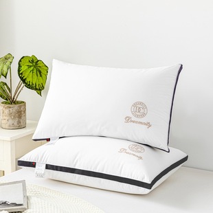 Hotel Special Pillow Grinding Sleeping Pillow Core Embroidery Simple Hotel Pillow Homestay Home Pillow Core Single Adult