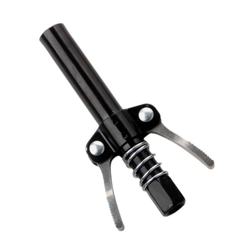 Double-handle locking clamp type high-pressure grease nozzle electric pneumatic butter gun nozzle butter machine flat mouth flat head grease nozzle