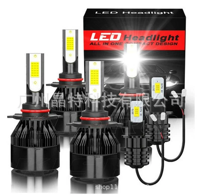 Ön faralar: headlight suit combination headlight - c6-black-aluminum-pack-of-6-90059006h3