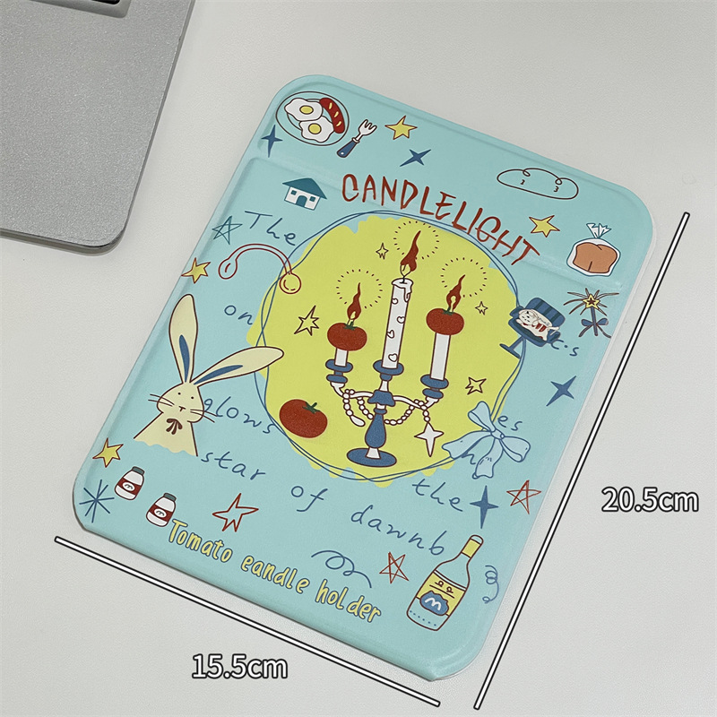 Espejo de maquillaje encantador pequeño espejo plegable dormitorio para estudiantes en la oficina para llevar espejo de escritorio espejo de vestir