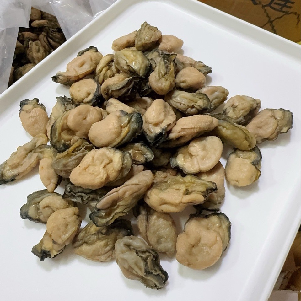 真空大号生蚝干淡晒海蛎子牡蛎干带膏海鲜干货500g生蚝肉海产品
