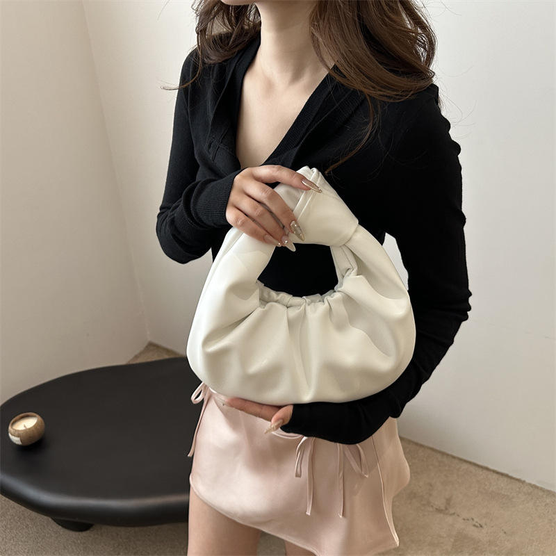 Bolso de mujer, bolso explosivo transfronterizo, bolso de tendencia, bolso de textura, bolso de mujer, bolso de nube simple, bolso de mujer