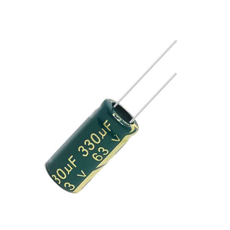 Brand electrolytic capacitor 63V 330UF high-frequency low-resistance 330UF/63V 10*20mm PD fast charge power supply