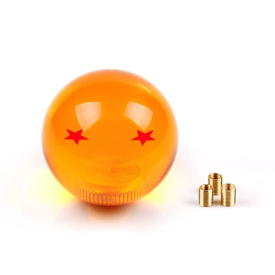 Dragon Ball Gear Shift Knob Cab and accessories - 2-stars-including-3-adapters