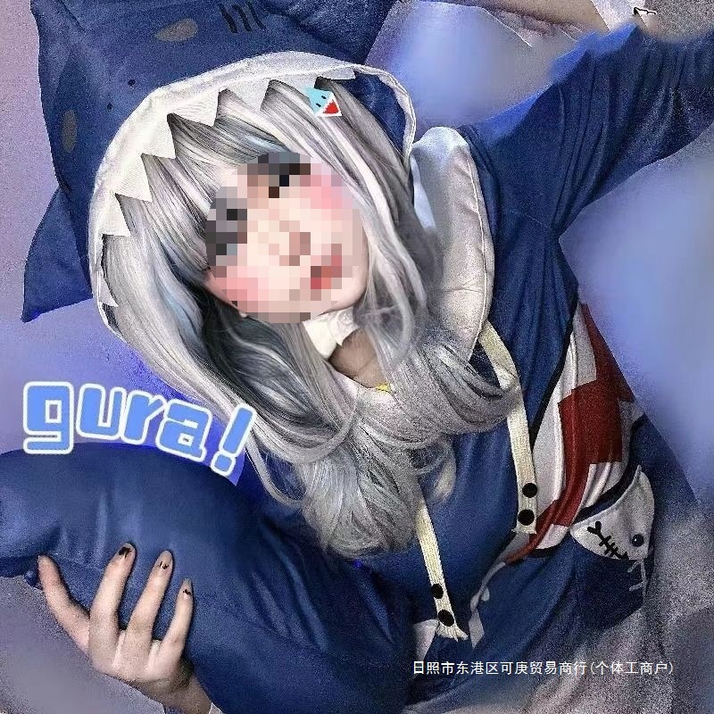 Cute Gula Cos Gula cosplay Girls Kids Cos HololiveENGwarGura Wholesale