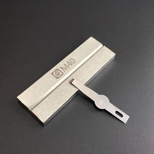 Amao Easy Repair M40 gold steel whetstone repairer tweezers correction soldering iron tip blade and other repair grinding stone