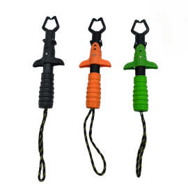 金属控鱼器夹鱼器控鱼夹子钳子迷你控鱼钳夹鱼钳子取鱼器跨境