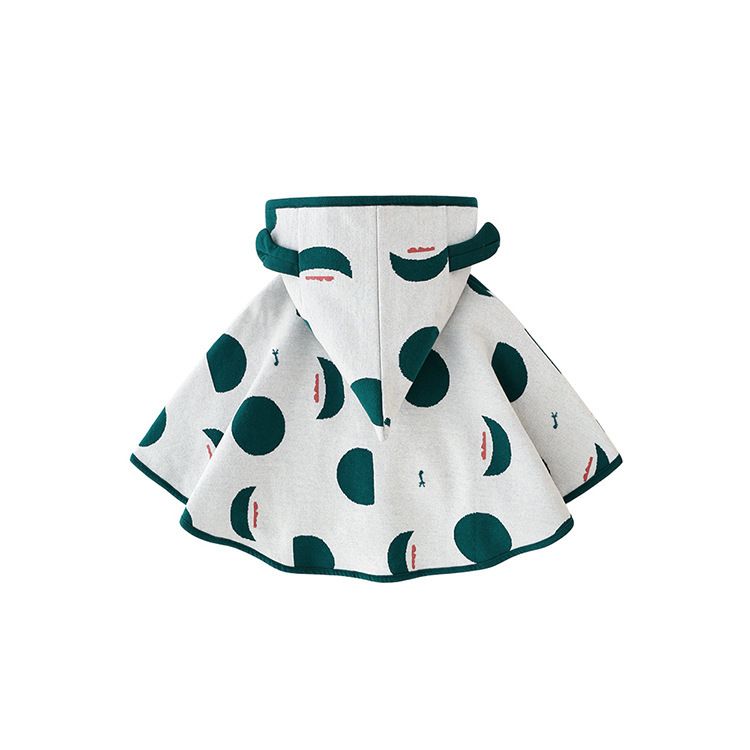 童裝單層外搭披肩棉韓版斗篷保暖擋風春秋男女寶寶外出服嬰兒披風