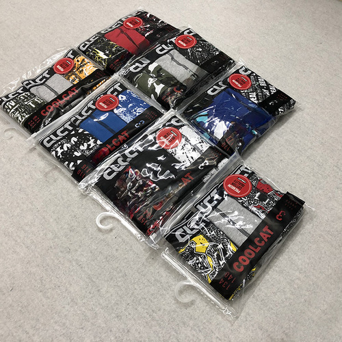 Holland single large boy gauze children's four-sided pants 3-pack for boys comfortable breathable shorts