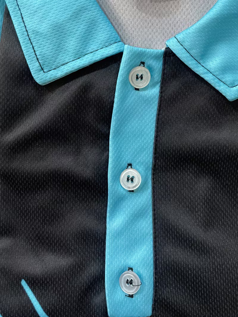 Fuente de fábrica de hombres transfronterizos Amazon nuevo casual de manga corta con solapa polo a rayas de color para diseñar