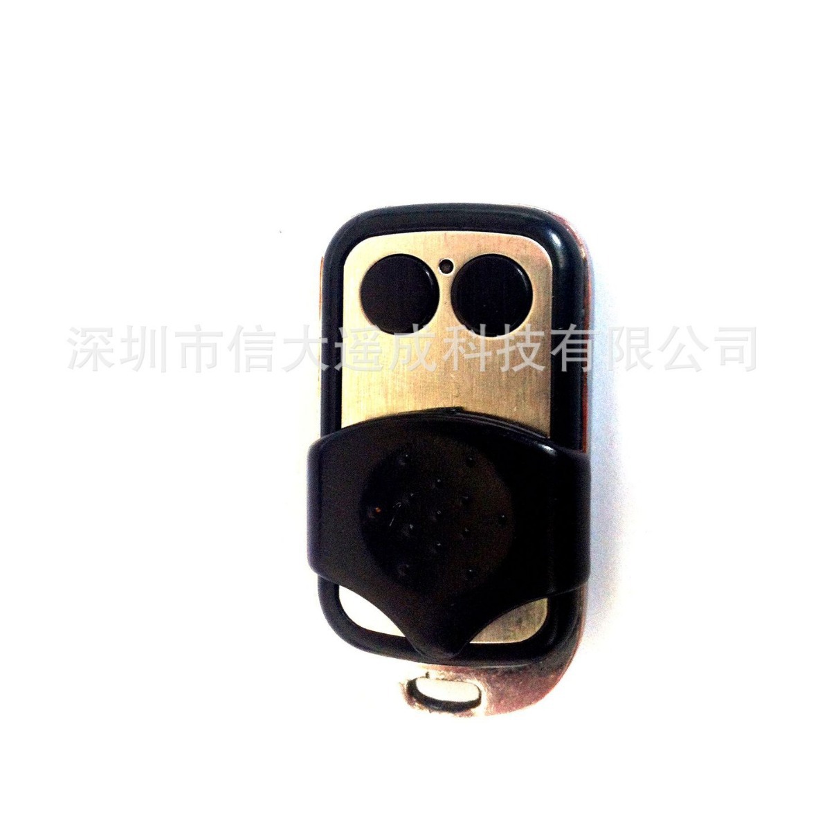 翻板门通用两键滚动码遥控器 学习型车库门电动门遥控器433M