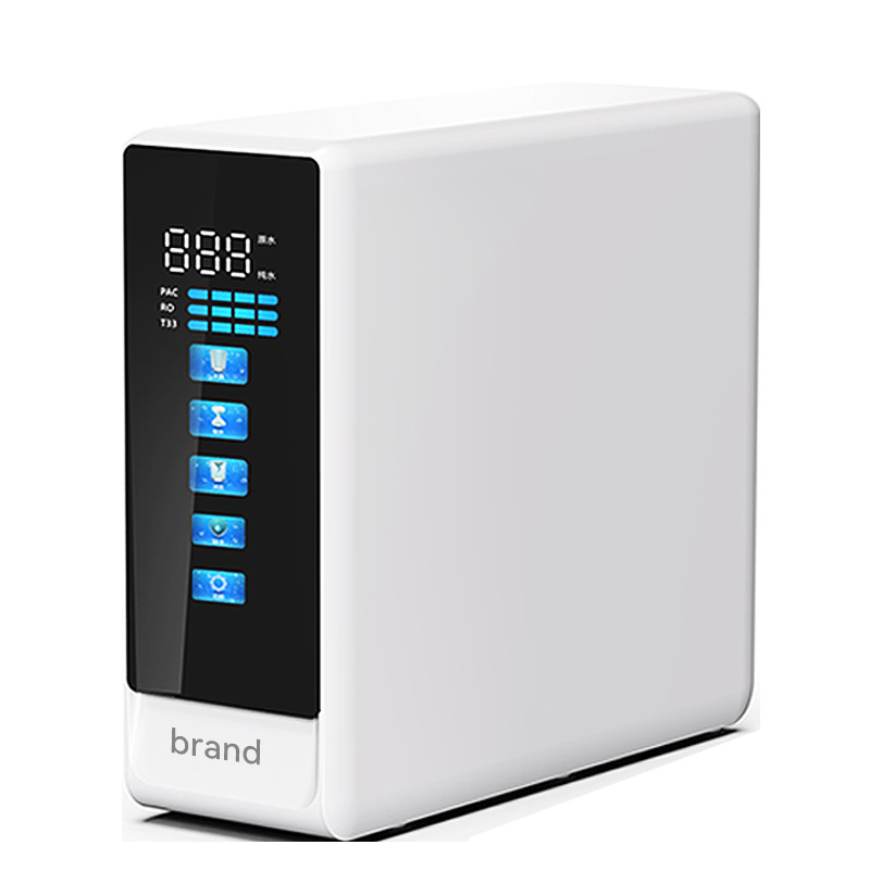 Purificador de agua de pantalla inteligente RO doméstico RO 800G gran flujo de cocina filtro de agua del grifo purificador de agua transfronterizo