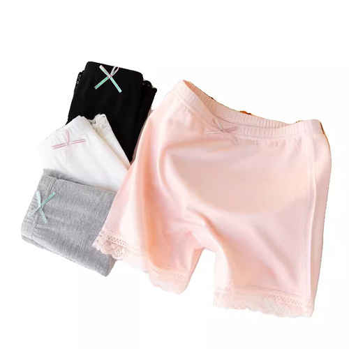 Children's Safety Underwear Non-Slip Summer Thin Baby Modal Cotton Children's Insurance Inner Shorts for Older Children Base Shorts