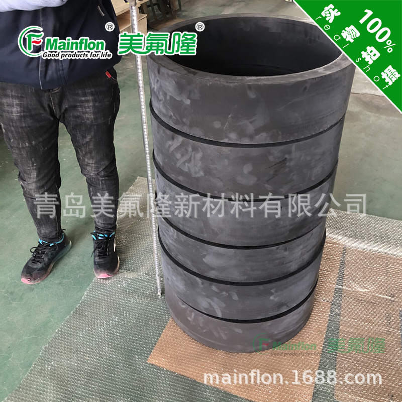 PTFE模压大尺寸筒 聚四氟乙烯增强补强加强管 棒 制品