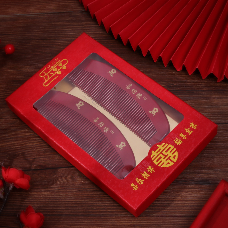 Wooden comb-happy to the moon 1 box 200g