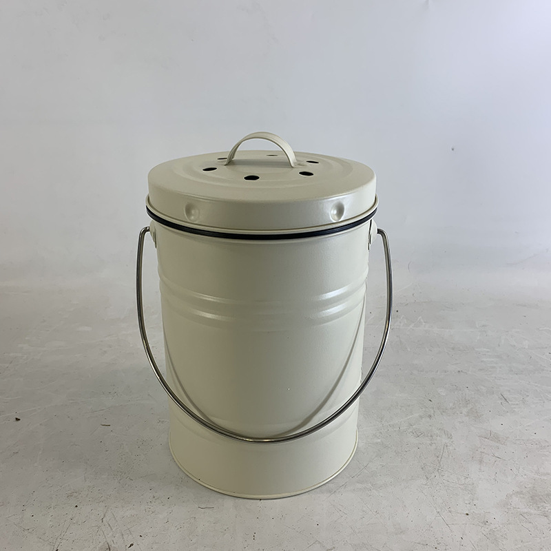 Export Foreign Trade Kitchen Waste Bin Iron Compost Bin Filter Cotton Recycling Bin Storage Container Trash Can Export Foreign Trade Kitchen Waste Bin Iron Compost Bin Filter Cotton Recycling Bin Storage Container Trash Can