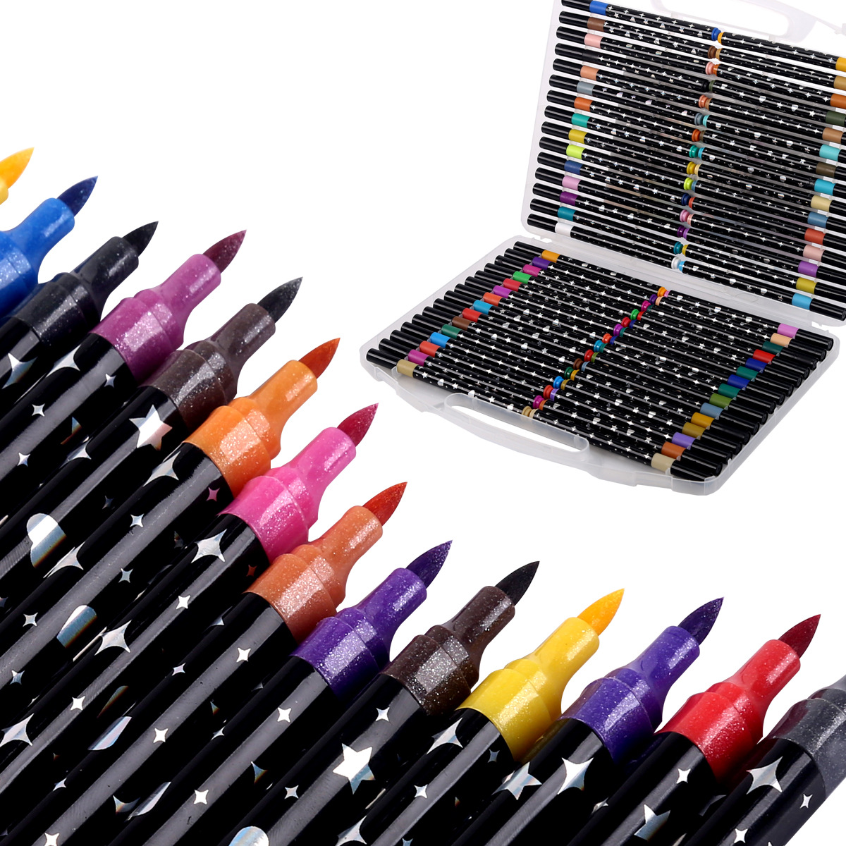 [Una] doble cabeza flash color marcador de pintura doble cabeza resaltador de color flash