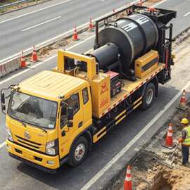 AD5091TXBRF 沥青热再生修补车 市政道路小型路面修复作业车
