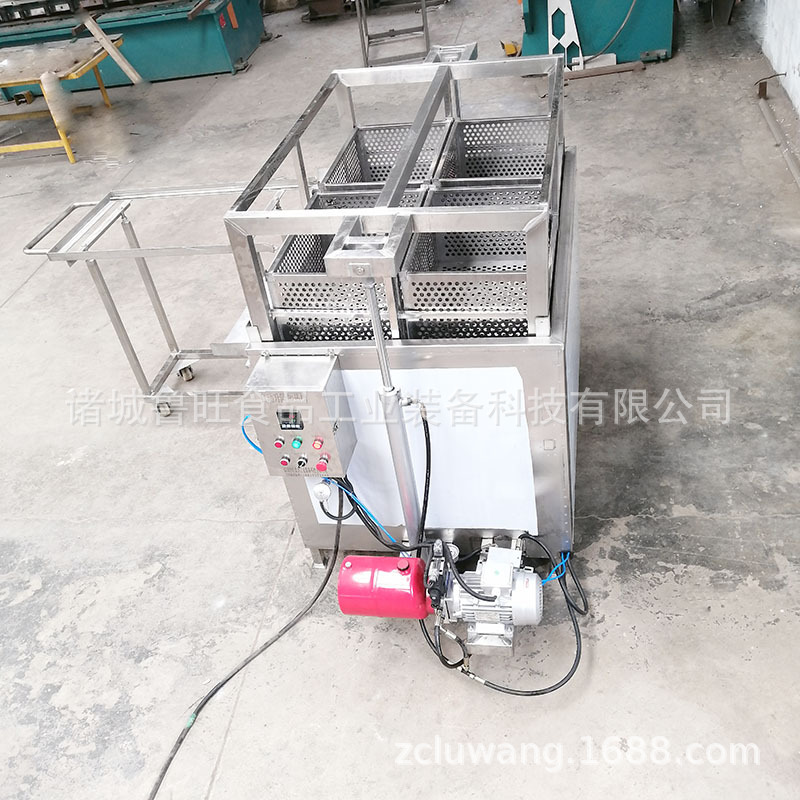 鱼豆腐丸子定型蒸煮 燃气加热蒸煮槽机自动升降出料焯水锅