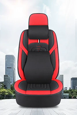 Seat cushion, seat cover – All-inclusive Cushion Seat Cover - black-and-red-memory-version