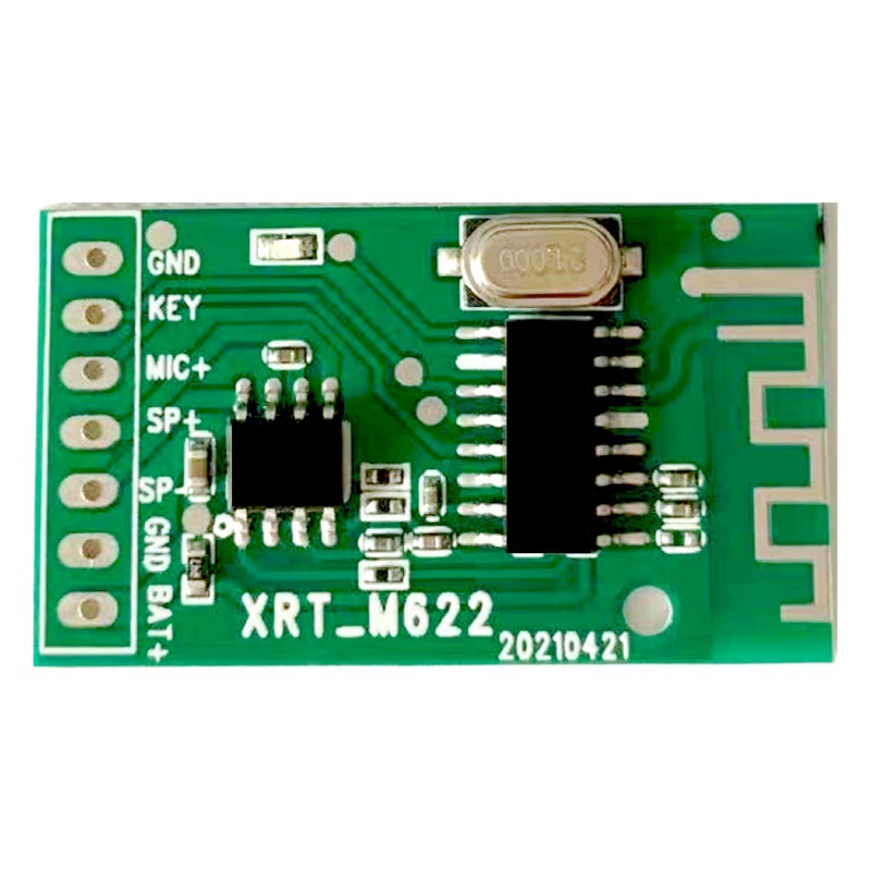 Разработка и проектирование энергоэффективного монофонического усилителя для 5.0-дюймовых динамиков, модуль Bluetooth XRT-M622, мини-формат.
