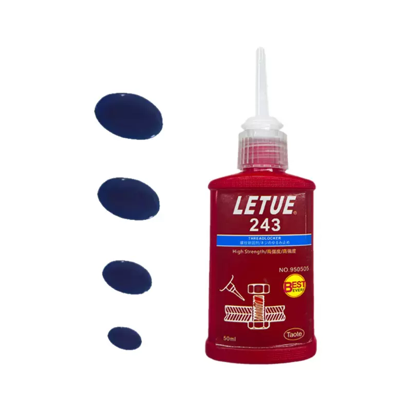 厌氧胶243密封螺丝胶水耐高温中强度德国技术正品 批发螺纹锁固剂