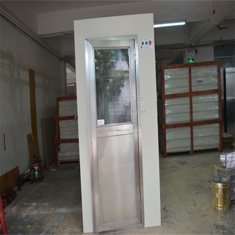 单人双吹不锈钢风淋室厂家电子实验室无尘净化车间货淋房净化设备